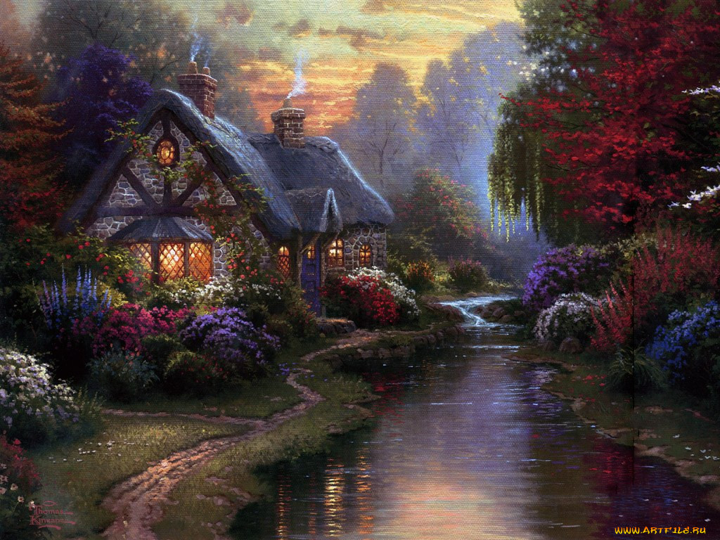 thomas, kinkade, , 